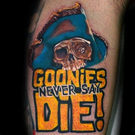 60 Goonies Tattoo Designs For Men - Never Say Die Ink Ideas