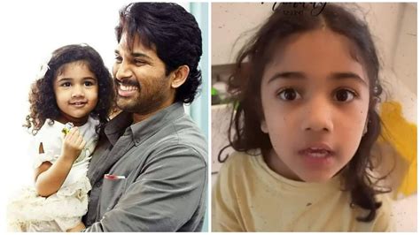 Allu Arjun shares adorable video of daughter Arha on her sixth birthday - Hindustan Times