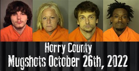 Horry County Mugshots October 26th, 2022 - WFXB