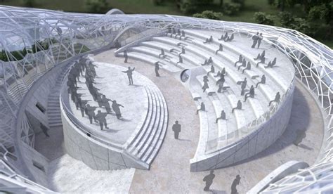 “open air theatre design”的图片搜索结果 | Landscape architecture design, Amphitheater architecture ...