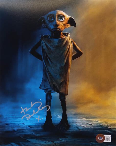 Toby Jones Signed "Harry Potter: Chamber of Secrets" 8x10 Photo Inscribed "X." (Beckett ...