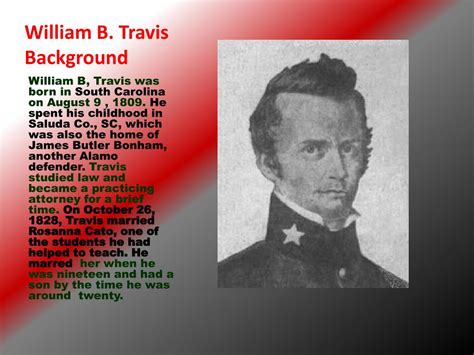 PPT - William B. Travis PowerPoint Presentation, free download - ID:2113004