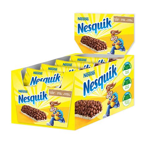 Nesquik bar in a cardboard box 25gx16db | Mardoni'99 | Kávé és édesség nagykereskedelem