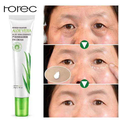 ROREC Moisurizing Eye Serum Anti for Dark Circles Puffiness Wrinkles And Bags Most Effective ...