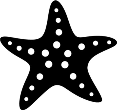 Download High Quality starfish clipart silhouette Transparent PNG ...