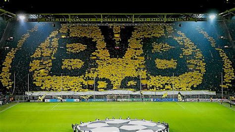 Dortmund Stadium - Borussia Dortmund Stadion Yellow Wall, BVB Dortmund ...