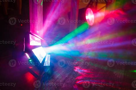 concert light show, Stage lights 17660162 Stock Photo at Vecteezy