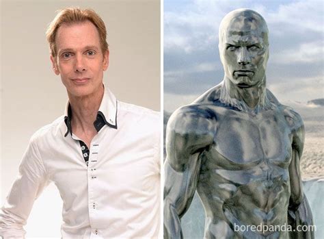 Doug Jones - The Silver Surfer (Fantastic 4: Rise Of The Silver Surfer) Movie Makeup, Makeup ...