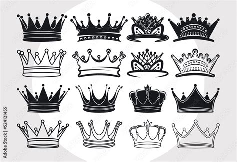 FotoMural Royal Crown SVG Cut File, Crown Svg, Princess Crown Svg ...