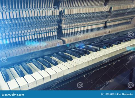 Repair Old Piano, Keys and Hammers Stock Image - Image of business, ensemble: 117920163