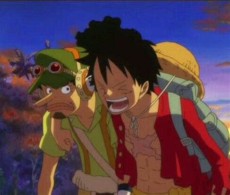 Usopp & Luffy | Luffy, Usopp, One piece luffy