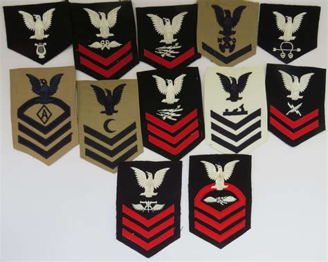 Selection of American Navy Rank Badges in General / other