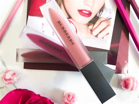 Burberry Lip Velvet Matte Liquid Lipsticks | Review and Swatches - Cat's Daily Living