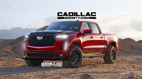 Cadillac Escalade Truck Rendering Looks Right At Home Off-Road