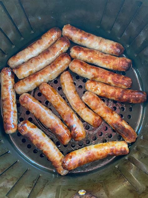 Air Fryer Breakfast Sausage Links – Melanie Cooks