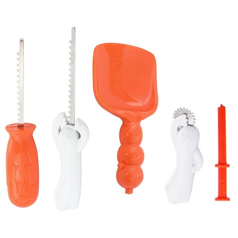 Halloween Pumpkin Carving Tools 5 Piece Set Halloween Carving Kit 5 ...