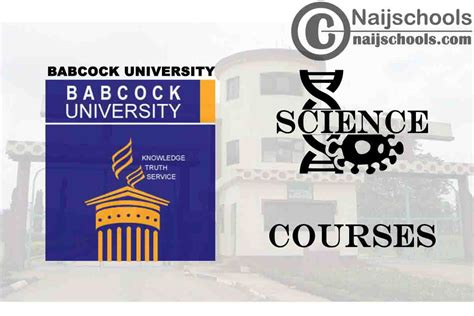 Babcock University Courses for Science Students - NAIJSCHOOLS