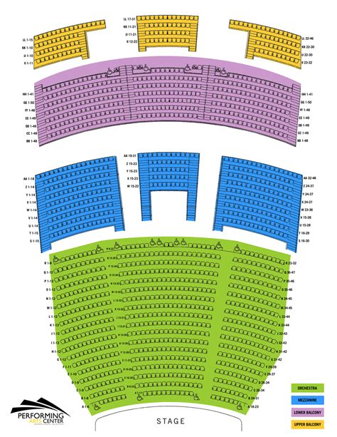 Tulsa Pac Seating Chart | Cabinets Matttroy