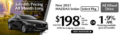 Mazda Lease Offers in New Rochelle | Car & SUV Special Lease Deals