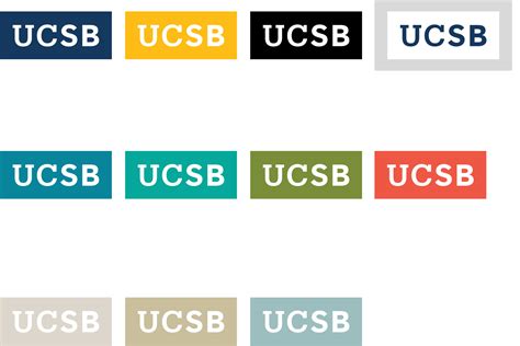 Secondary Tab | UC Santa Barbara | Brand Guidelines