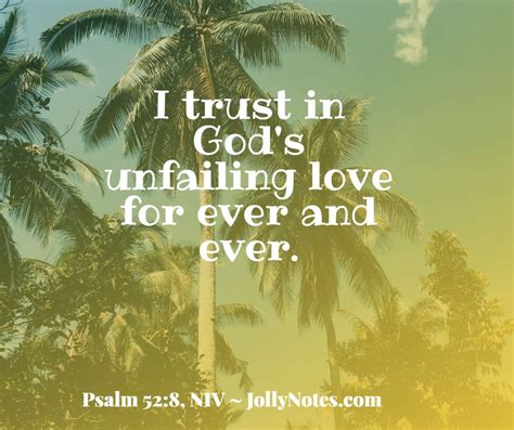 I Trust In God’s Unfailing Love Forever and Ever: 11 Encouraging Bible Verses about Trusting In ...