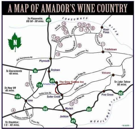 amador county wineries | Amador County now features twenty wineries. All are situated on scenic ...