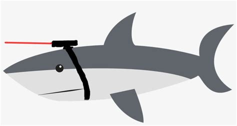 Lasers, Laser Weapon, Laser Shark, Austin Powers, Dr - Cartoon Shark Transparent - 1280x640 PNG ...