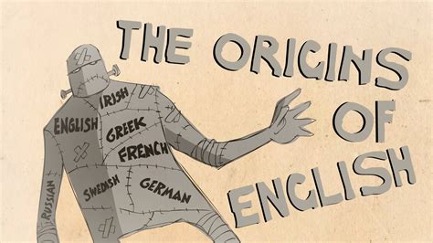 Where Did the English Language Come From?: An Animated Introduction ...