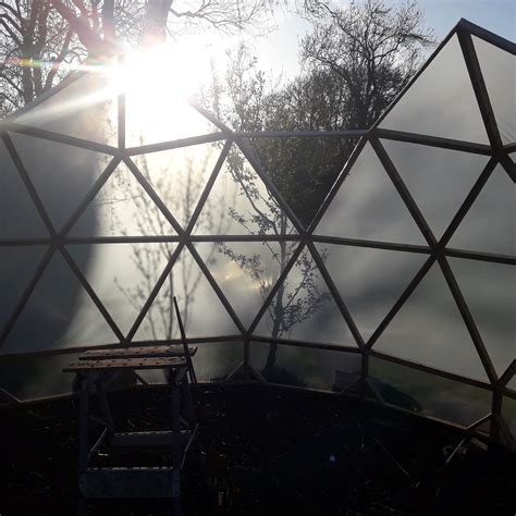 Geodesic Dome Greenhouse - 4.5m Diameter — Snowdon Domes