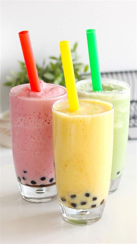 #homemadesmoothies | Bubble tea recipe, Boba tea recipe, Milk tea recipes