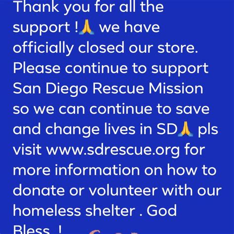 San Diego Rescue Mission Thrift Stores - Home | Facebook