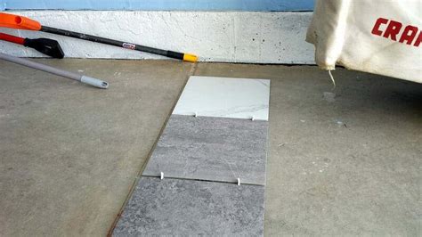 A Porcelain Tile Garage Floor Installation and Review | All Garage Floors