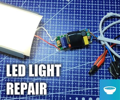 Repair a Broken LED Light Fixture : 5 Steps - Instructables