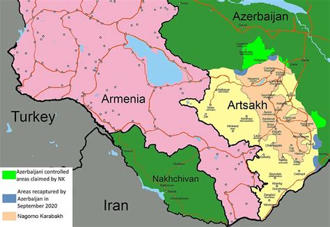 Nagorno Karabakh Current Map