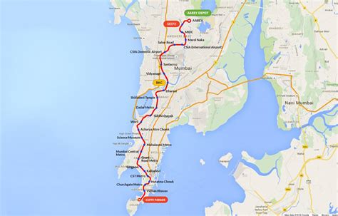 Mumbai Metro Timings | Metro Train Timetable