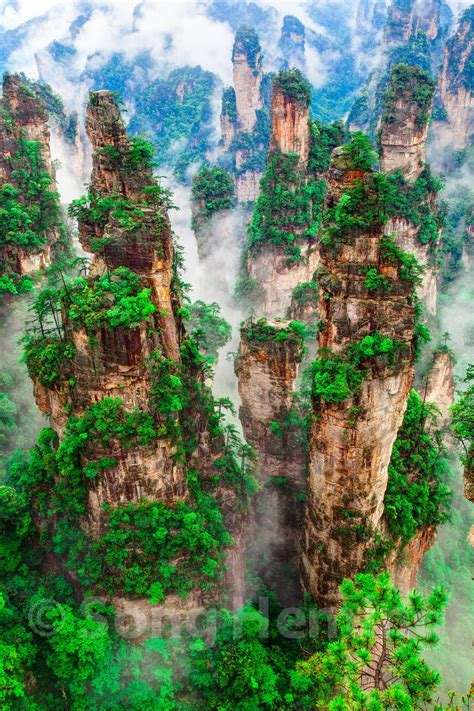 Avatar Hallelujah Mountain, China Zhangjiajie National Park by Nick ...