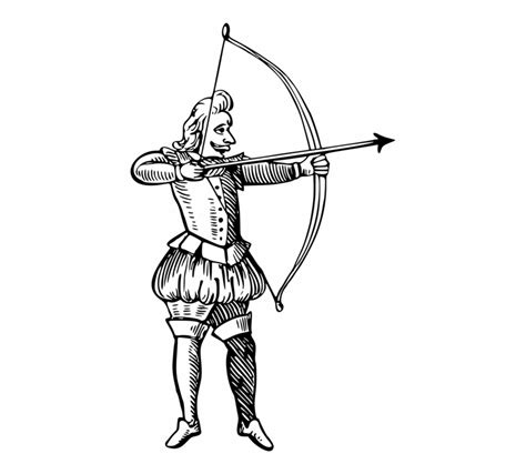 Archery clipart sketch, Archery sketch Transparent FREE for download on WebStockReview 2020