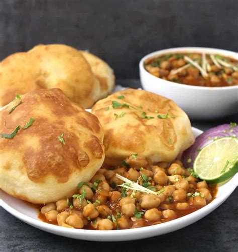 Chole Bhature, How to make bhatura, Punjabi Chana Bhatura, Indian vegetarian recipes for ...