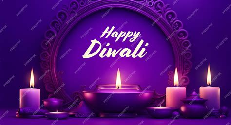 Premium AI Image | Realistic diwali banner design