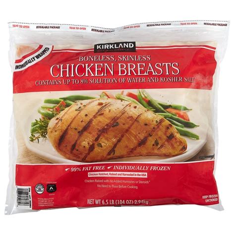 Kirkland Signature Chicken Breast, Individually Wrapped (6.5 lb) from ...