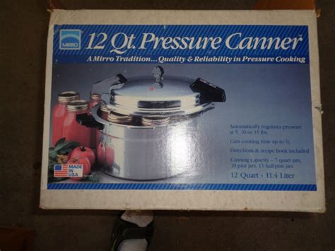 12 qt. MIRRO Pressure Canner | Bloodydecks