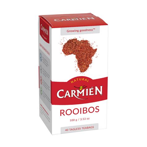 Carmién Natural Rooibos Tea 40 Bags - Shop Online