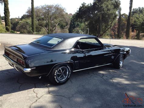 1969 chevrolet camaro ss triple black