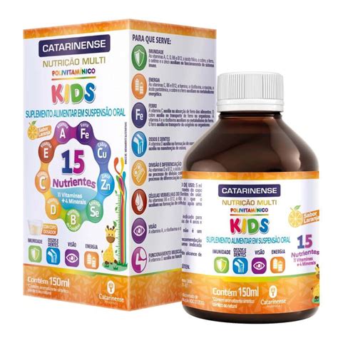 Polivitamínico Multi Kids 150ml - Catarinense Pharma