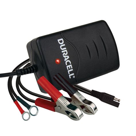 Duracell Battery Charger and Maintainer - AC to DC - 12V - 0.8 Amp Duracell Battery Charger DU77FR