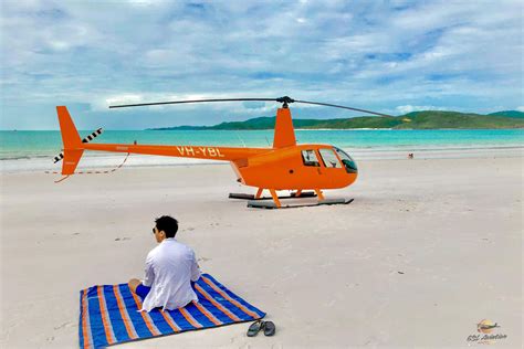 GSL Helicopter Whitehaven Beach - Airlie Beach Tourism