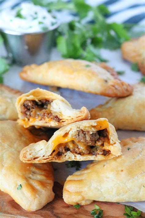 Easy Beef Empanadas Recipe (Baked) - The Anthony Kitchen