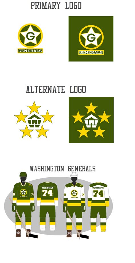 PHL: Washington Generals Unveil Logos, Uniforms