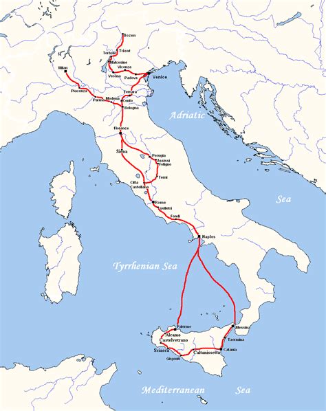 Goethe's Italian Journey between September 1786 and May 1788 | Travel ...