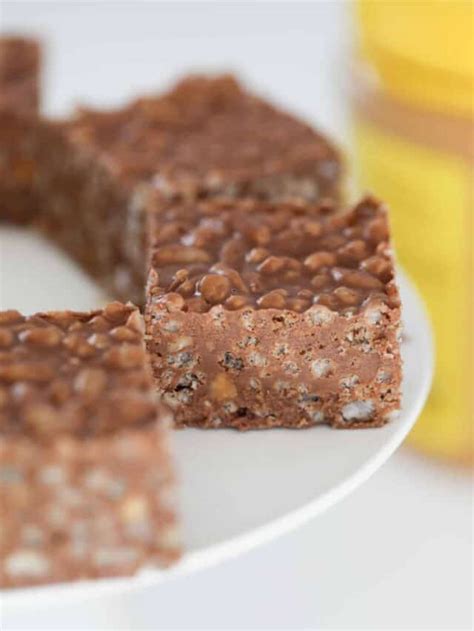 Peanut Butter Crunch Bars - Bake Play Smile